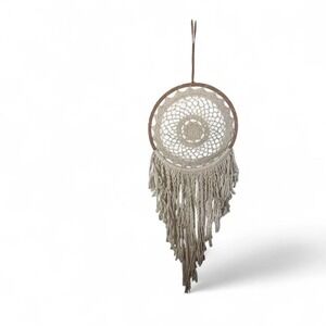 Hobby Lobby Boho Macramé Dreamcatcher Wall Hanging – Crochet Doily Decor